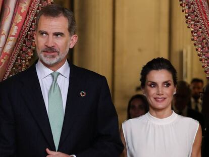 El Rey y la Reina. En vídeo, la recepción en la Zarzuela con motivo de la COP 25.