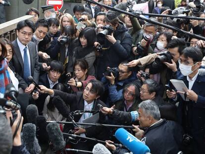 Shiori Ito habla a los medios este miércoles en Tokio (Japón). En vídeo, rueda de prensa de la periodista y activista Shioti Ito.