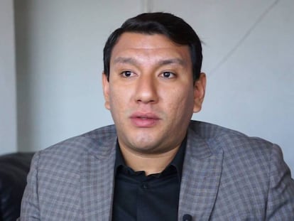 José Gutiérrez, activista por los desaparecidos de Guanajuato.