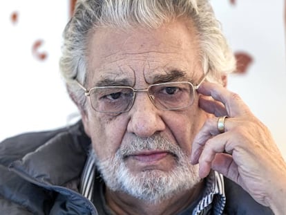 Plácido Domingo, en una imagen de diciembre de 2019.