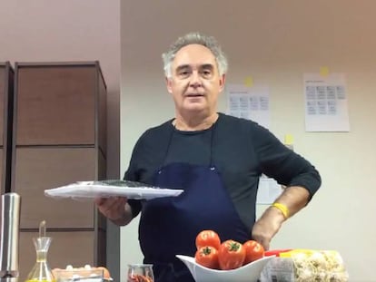 Los consejos de Ferran Adrià para comer en casa como en un tres estrellas Michelin