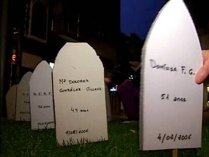 Miles de personas desde distintos puntos de España han celebrado hoy el Día Contra la Violencia sobre las Mujeres
