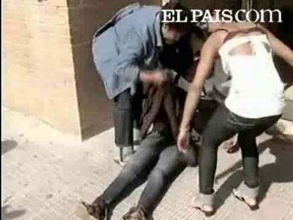 La madre ha sufrido un ataque de nervios mientras la entrevistaban