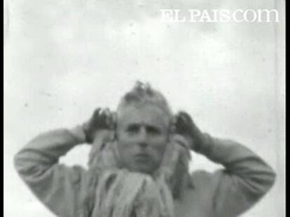 Una filmación muestra sus imitaciones de Greta Garbo o Napoleón. 'All at sea' (1933), realizada por Alistair Cooke, fue estrenada en las Jornadas de Cine Mudo de Pordenone el pasado 10 de octubre
