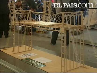 La construcción ganadora es aquella que más peso soporta