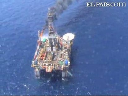 El vertido de una plataforma petrolífera en junio (II)