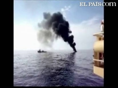 Estados Unidos prevé que el vertido de crudo tras la explosión y hundimiento de una plataforma en el golfo de México llegue este viernes a las costas de Luisiana. La Administración Obama está dispuesta a una gran movilización de recursos.