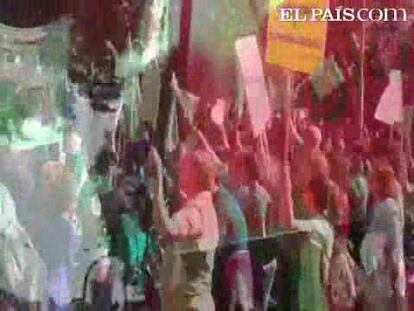 Manifestación contra los recortes en educación