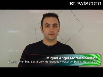 Miguel Ángel Morales Medina, licenciado en Matemáticas por la <a href="http://www.ugr.es/" target="blank">Universidad de Granada</a> y editor del <a href="http://www.rsme.es/content/blogcategory/36/90/" target="blank">Boletín de la RSME</a> propone y presenta el 39º y penúltimo desafío con el que celebramos el <a href="http://www.rsme.es/centenario/" target="blank">centenario de la Real Sociedad Matemática Española</a>. Manda tu solución antes de las 00.00 horas del martes 13 de diciembre (medianoche del lunes, hora peninsular española) al correo <a href="mailto:problemamatematicas@gmail.com">problemamatematicas@gmail.com</a> y participa en el sorteo entre los acertantes de <a href="http://www.elpais.com/promociones/matematicas/">una biblioteca matemática</a> como la que cada domingo distribuye EL PAÍS en el quiosco. A continuación, para aclarar las dudas y <b>en atención a nuestros lectores sordos</b>, añadimos el enunciado del problema por escrito. Partiendo de un triángulo cualquiera de vértices ABC, tomamos dos de sus lados, AB y AC por ejemplo, y dibujamos cuadrados apoyados en ellos. Llamamos I y J a los centros de los dos cuadrados y H al punto medio del lado del triángulo donde no hemos apoyado ningún cuadrado (el BC en este caso). El desafío de esta semana consiste en demostrar que los segmentos HI y HJ tienen la misma longitud y que además forman un ángulo de 90º. La situación inicial puede verse <a href="http://www.elpais.com/fotografia/sociedad/Figura/39/desafio/matematico/elpfotsoc/20111208elpepusoc_21/Ies/">en esta figura</a>. <a href="http://www.elpais.com/articulo/sociedad/desafios/matematicos/elpepusoc/20110712elpepusoc_8/Tes">DESAFÍOS ANTERIORES Y SUS SOLUCIONES</a>