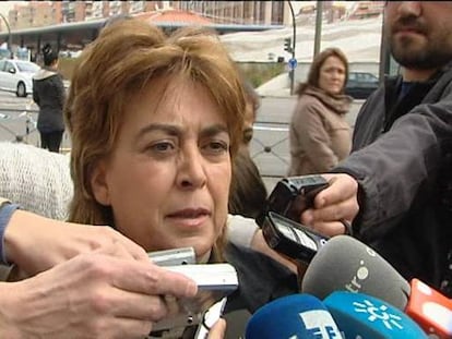 María Luisa Torres y su hija declaran ante el juez.