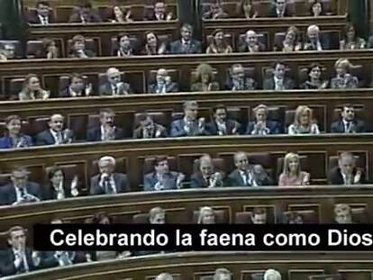 Los socialistas muestran su rechazo a la ley Wert a ritmo de pasodoble