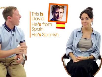 Nacionalidades y verbo ‘to be’