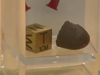 El meteorito de la tía Rosa debuta en la ciencia