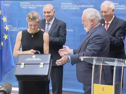 Tejerina se presenta como continuadora de las políticas de Arias Cañete