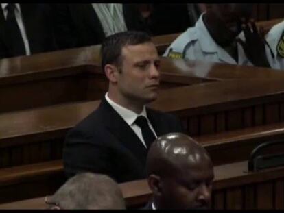 La juez del 'caso Pistorius' lee el veredicto.