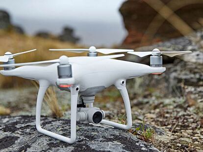 O modelo de drone que será comercializado pela Apple.