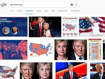 As eleições de EUA e seus protagonistas destacam entre o mais buscado em Google de 2016.