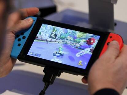 Presentación de la Nintendo Switch.