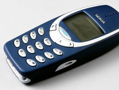 Un Nokia 3310. Getty Images. Vídeo: Así se anunciaba el antiguo modelo de Nokia.