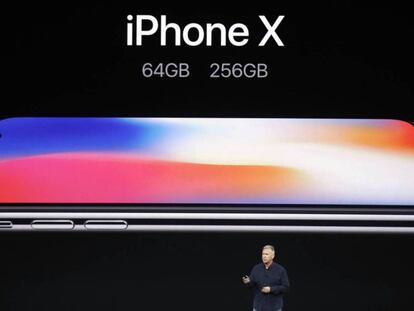 Presentación del iPhone X, 8 y 8 Plus. Marcio Jose Sanchez AP.