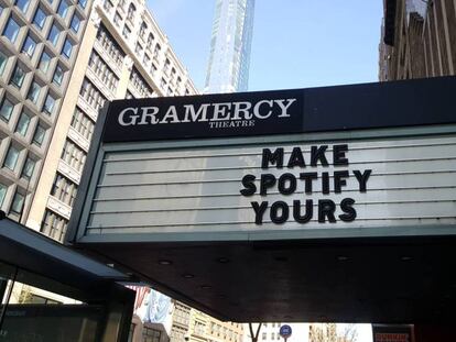 Evento de Spotify en Nueva York.