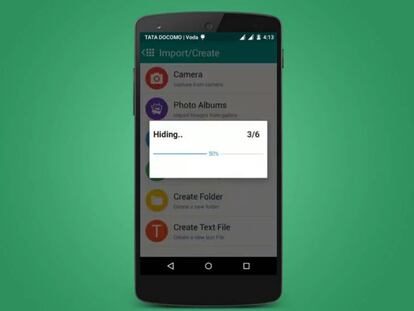 Estas aplicaciones permiten ocultar fotos en el móvil (y los padres las desconocen)