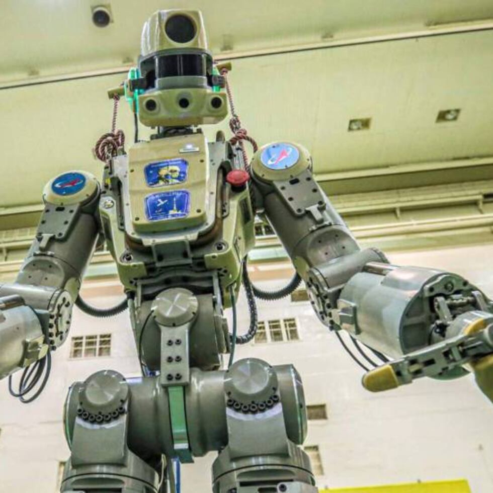 Fedor, el primer robot humanoide ruso, ya está en el espacio