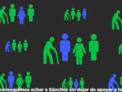 Una página oscura a favor del PP en Facebook sigue pidiendo el voto para el partido