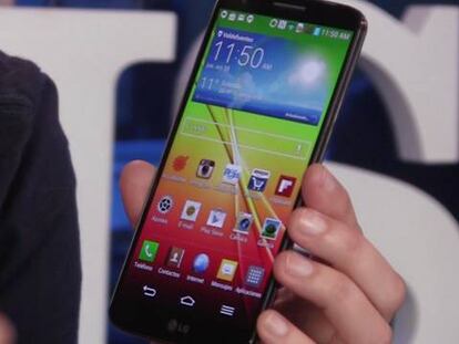 LG G2, máxima pantalla en mínimo espacio