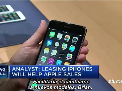 ¿Vendería Apple más iPhones si los alquilara a quienes no los compran?