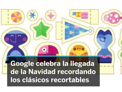 Doodle deseja Boas Festas aos usuários do Google