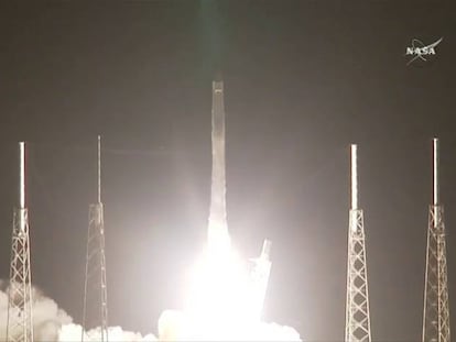 SpaceX envía con éxito la cápsula Dragon a la Estación Espacial Internacional