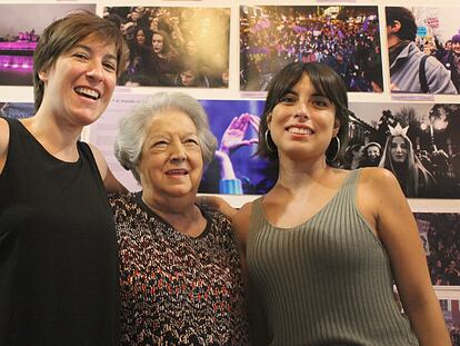 Virginia Yagüe, Ana María Pérez del Campo y Sandra Blázquez en La Mala Mujer (Madrid).