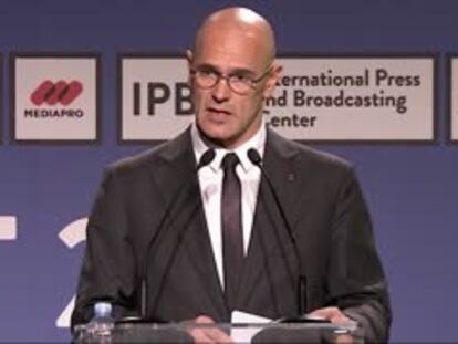 Romeva: “Se podrá votar sin sobres”