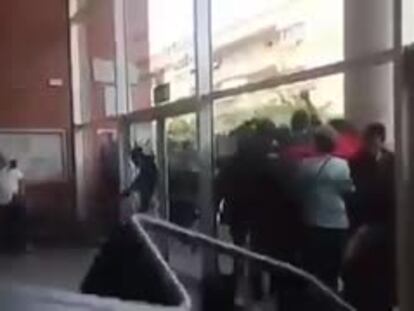 Un detenido por herir a un guardia civil con una silla en Girona el 1 de octubre