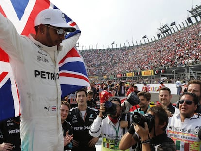 Lewis Hamilton, campeón del mundo de F1 por cuarta vez