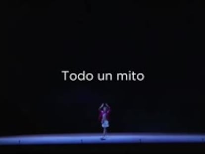 Una escena de la ópera Carmen en el Teatro Real.