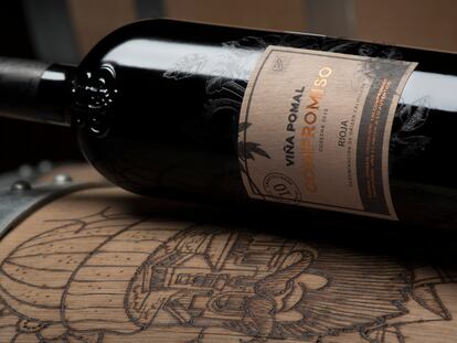 Viña Pomal Compromiso, el primer vino del mundo envejecido en barricas tatuadas