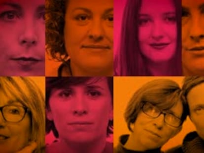 Ocho mujeres que obtuvieron una victoria en Change.org.