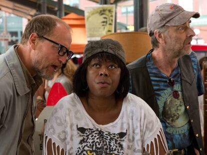 Woody Harrelson (i), en una imagen de la película 'Wilson'.