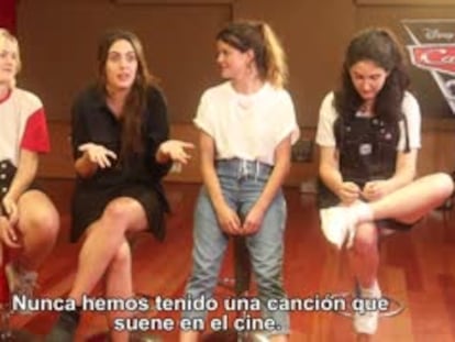 Hinds pasan del rock de garaje a Disney con la canción de 'Cars 3'