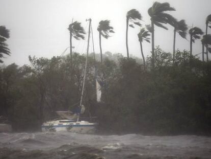 El huracán Irma golpea la costa de Florida