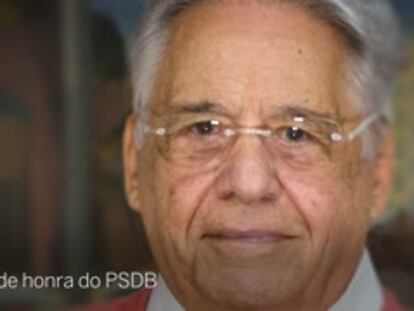 O ex-presidente Fernando Henrique Cardoso recebeu o EL PAÍS em seu escritório em São Paulo.