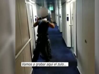 Rellevat de l’operatiu a Catalunya el policia que va gravar un vídeo queixant-se de la cabina