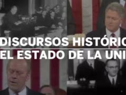 Nueve momentos históricos de los discursos del estado de la Unión