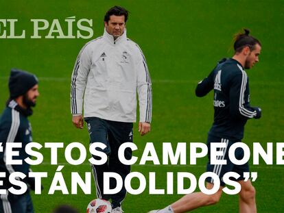 En vídeo, declaraciones de Santiago Hernán Solari, entrenador interino del Real Madrid.