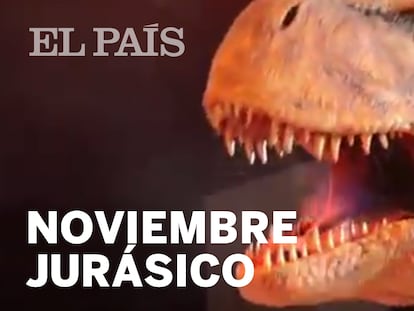 Dinosaurios sueltos por Madrid: llega la exposición ‘Jurassic World’