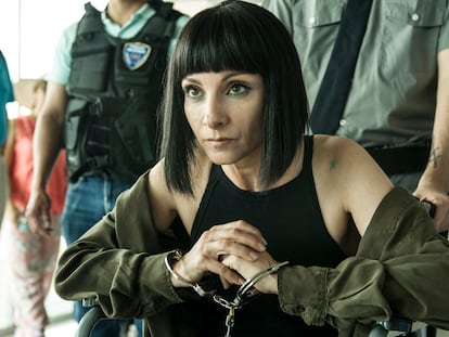 Najwa Nimri, en la cuarta temporada de 'Vis a vis'.