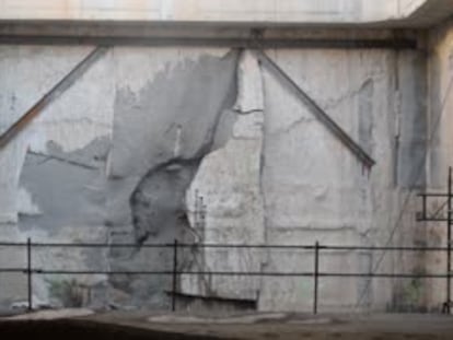 El moment en què la tuneladora ha arribat al Prat.