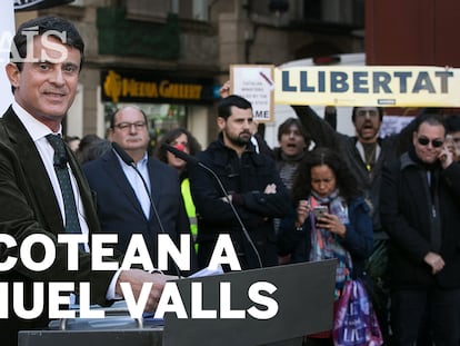 Boicot a Manuel Valls al Raval